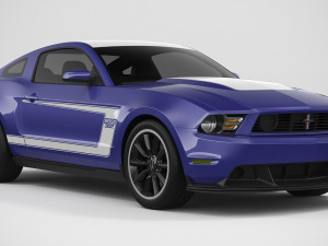 Boss 302 2012 3D Model