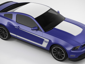 Boss 302 2012 3D Model