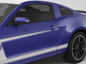 Boss 302 2012 3D Model