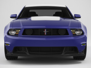 Boss 302 2012 3D Model