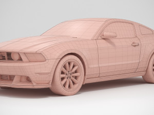 Boss 302 2012 3D Model