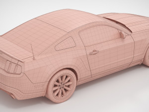 Boss 302 2012 3D Model