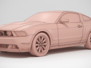 Boss 302 2012 3D Model