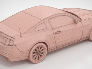 Boss 302 2012 3D Model