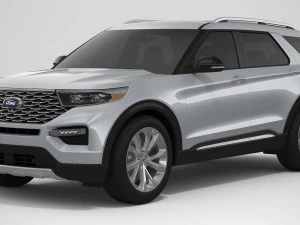 Explorer 2023 Platinum 3D Model