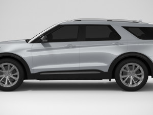 Explorer 2023 Platinum 3D Модель