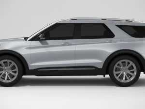 Explorer 2023 Platinum 3D Model