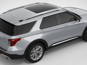 Explorer 2023 Platinum 3D Модель