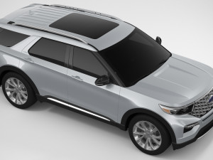 Explorer 2023 Platinum 3D Модель