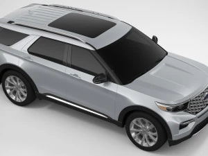 Explorer 2023 Platinum 3D Model