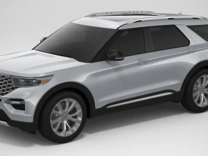 Explorer 2023 Platinum 3D Model
