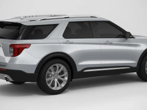 Explorer 2023 Platinum 3D Model