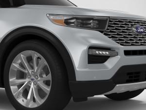 Explorer 2023 Platinum 3D Модель