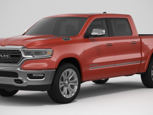 2023 Ram 1500 Limited Modelo 3D