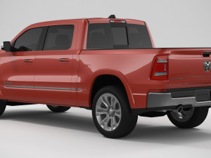 2023 Ram 1500 Limited Modelo 3D