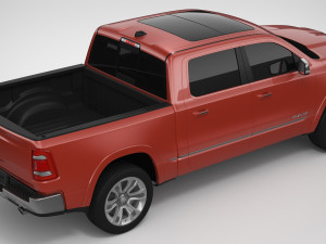 2023 Ram 1500 Limited Modelo 3D