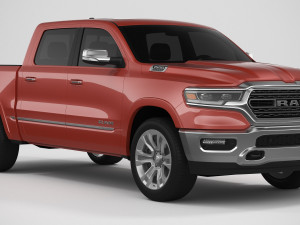2023 Ram 1500 Limited Modelo 3D