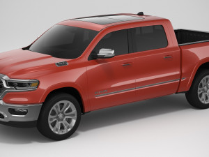 2023 Ram 1500 Limited Modelo 3D