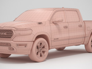 2023 Ram 1500 Limited Modelo 3D