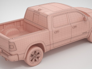 2023 Ram 1500 Limited Modelo 3D