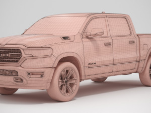2023 Ram 1500 Limited Modelo 3D