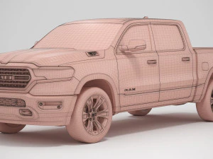 2023 Ram 1500 beperkt 3D Model