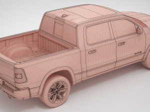 2023 Ram 1500 Limited Modelo 3D