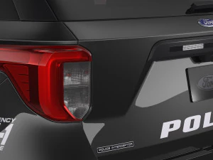 Explorer 2023 Police 3D Model