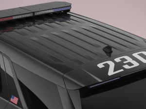 Explorer 2023 Police 3D Модель