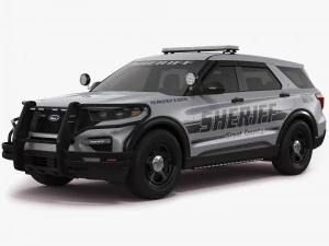 एक्सप्लोरर 2023 शेरिफ 3D मॉडल