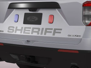 Explorer 2023 Sheriff 3D Model