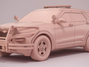 Explorer 2023 Sheriff Modelo 3D