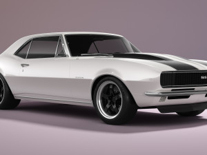 Chevrolet Camaro 1967 Pro Touring Modelo 3D