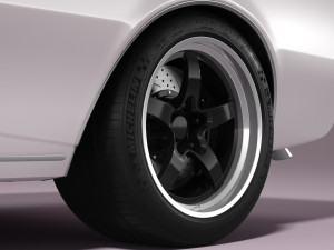 Chevrolet Camaro 1967 Pro Touring Modelo 3D