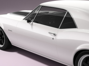 Chevrolet Camaro 1967 Pro Touring Modelo 3D