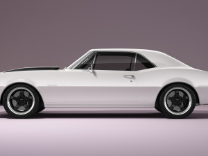 Chevrolet Camaro 1967 Pro Touring Modelo 3D