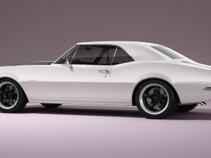 Chevrolet Camaro 1967 Pro Touring Modelo 3D