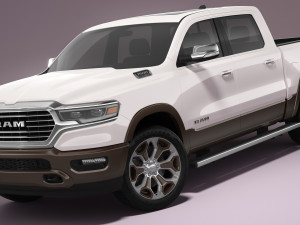 2023 Ram 1500 Limited Longhorn Model 3D