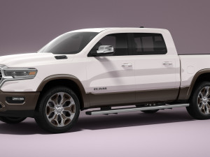 2023 Ram 1500 Limited Longhorn Model 3D