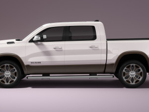 2023 Ram 1500 Limited Longhorn Model 3D