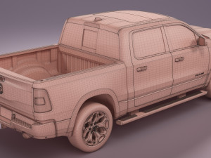 2023 Ram 1500 Limited Longhorn Model 3D