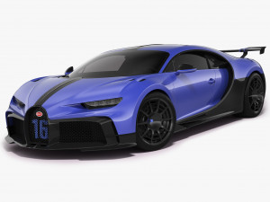 Bugatti Chiron Pur Sport 3D Model