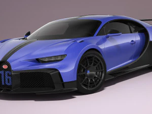 Bugatti Chiron Pur Sport 3D Model