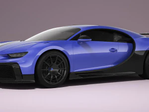 Bugatti Chiron Pur Sport 3D Model