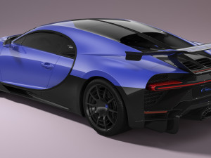 Bugatti Chiron Pur Sport Model 3D