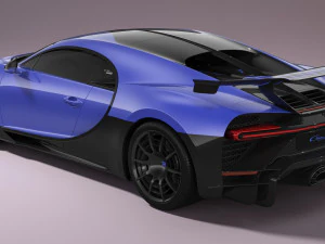 Bugatti Chiron Pur Sport 3D Model