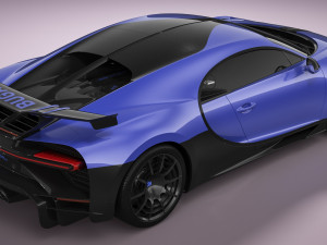 Bugatti Chiron Pur Sport Model 3D