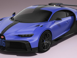 Bugatti Chiron Pur Sport Model 3D