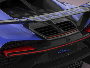 Bugatti Chiron Pur Sport 3D Model