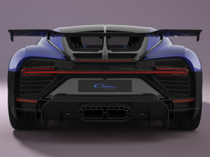 Bugatti Chiron Pur Sport Model 3D